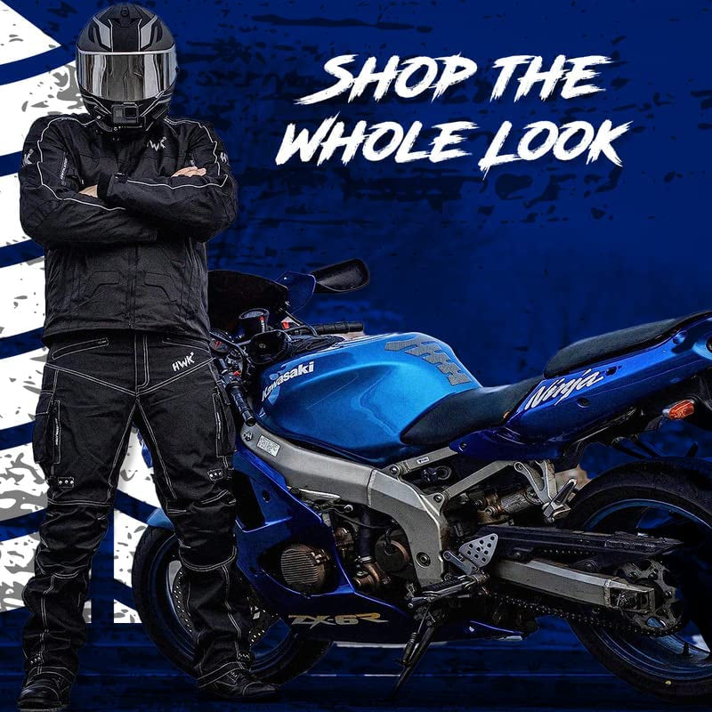Spyder Motorcycle Jacket for Men with Weather Resistant Cordura Textile Fabric for Enduro Motocross Jacket